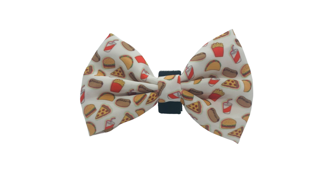Drive-In Diner Bow Tie for Dogs and Cats